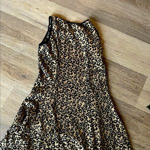 leopard print dress